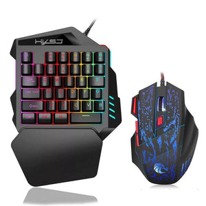 Ergonomic Gaming Keyboard And Mouse Combo - Fansee Australia