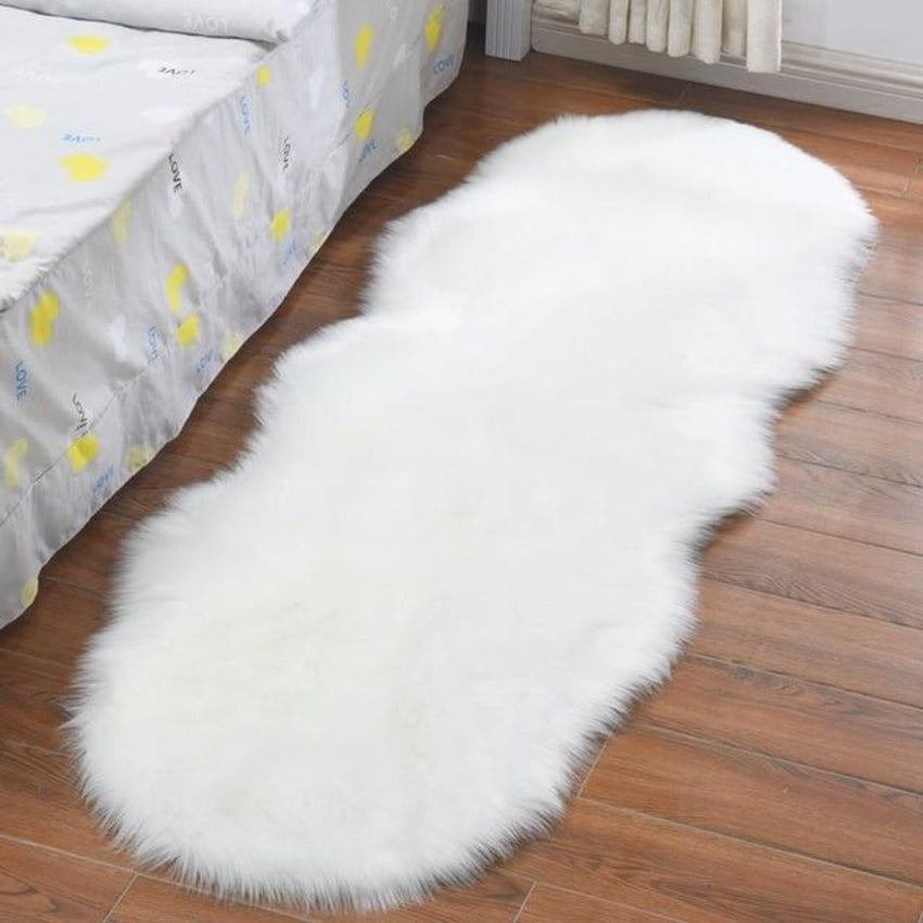 Fuzzy Faux Sheepskin Fur Rugs (60x180cm) - Fansee Australia