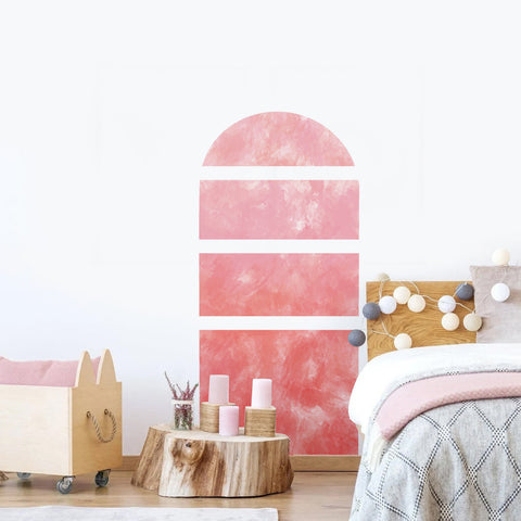 Geometric Abstract Arch Wall Decal Baby Room Wall Sticker - Fansee Australia