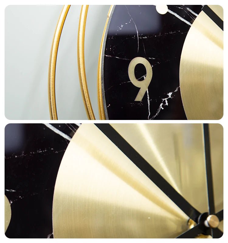 Golden Deer Head Luxury Wall Clock - Fansee Australia