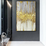 Golden Drizzle Wall Art Print - Fansee Australia