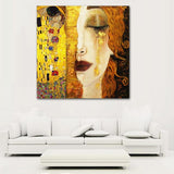 Gustav Klimt Golden Tears Wall Art Print - Fansee Australia