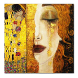 Gustav Klimt Golden Tears Wall Art Print - Fansee Australia