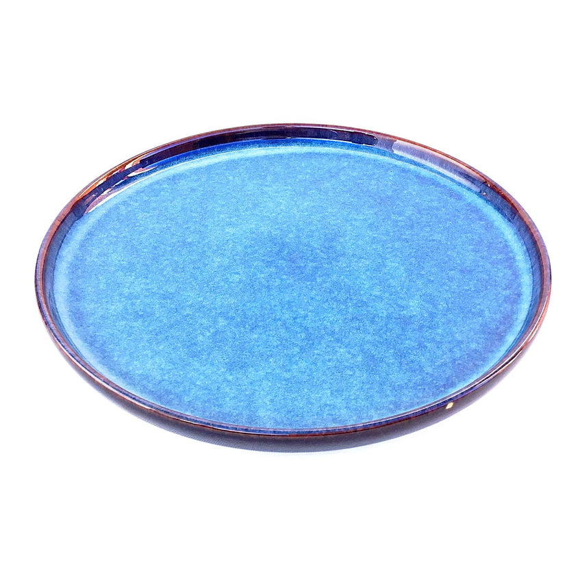 Handmade Dinner Plate Set- Australian Blue Large (25.5 cm 4 Piece Set) - Fansee Australia
