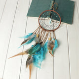 Handmade Feather Crochet Dream Catchers Wall Decor - Fansee Australia