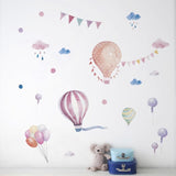 Hot Air Balloon Wall Sticker for Nursery Decor - Fansee Australia
