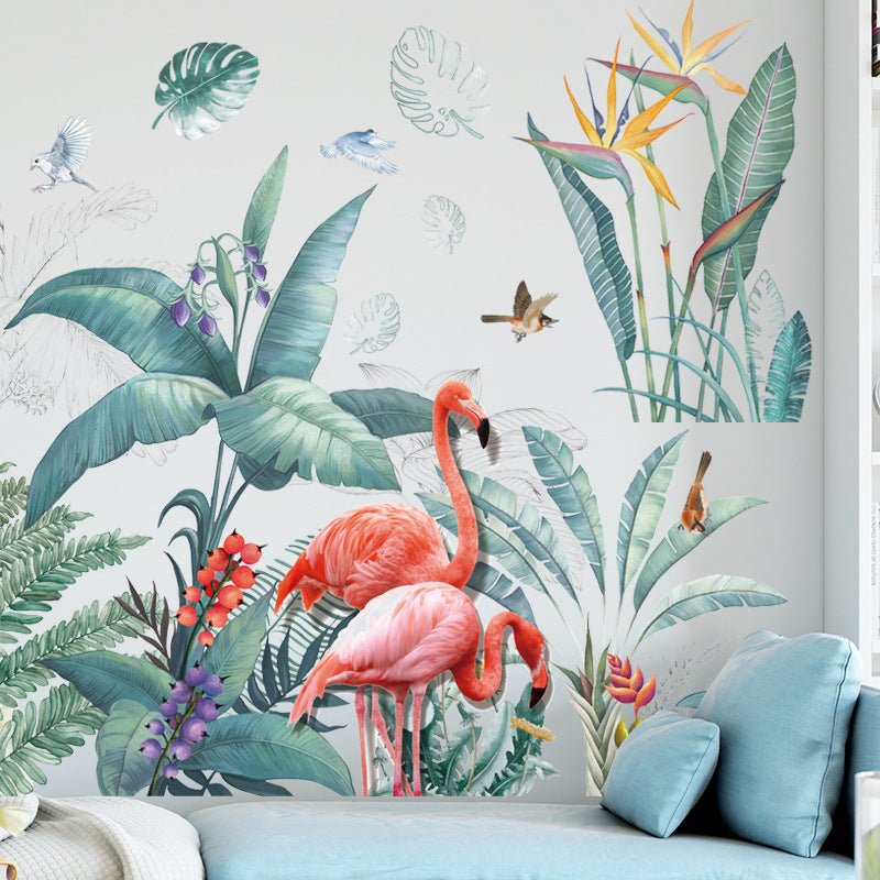 Large Flamingos Wall Decals - Fansee Australia
