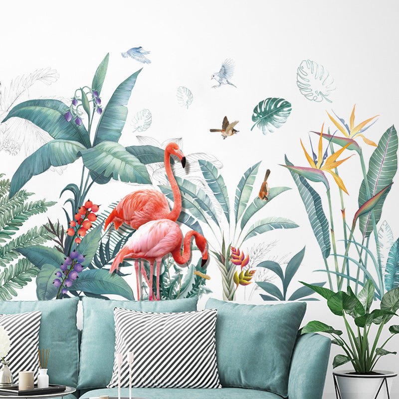 Large Flamingos Wall Decals - Fansee Australia