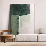 Minimalist Abstract Hand Painted Ready To Hang Oil Painting - Fansee Australia