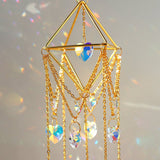 Natural Crystal Stone Sun Catcher Wall Hanging - Fansee Australia