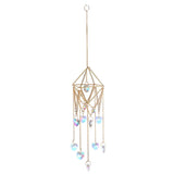 Natural Crystal Stone Sun Catcher Wall Hanging - Fansee Australia