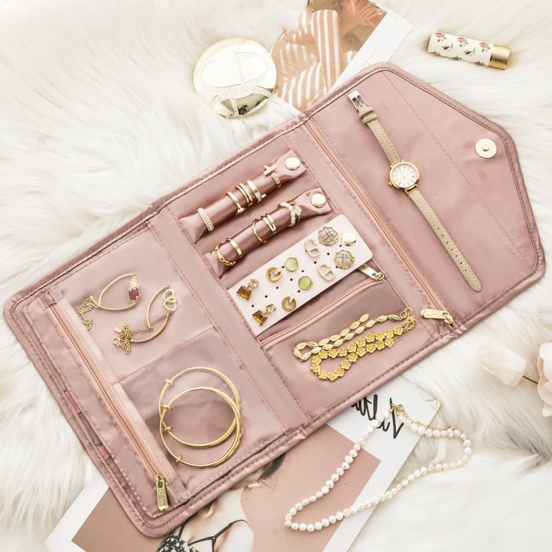 Pink Jewellery Travel Bag - Fansee Australia