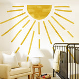 Rising Sun Fabric Wall Decals Kids Room Home Decor - Fansee Australia