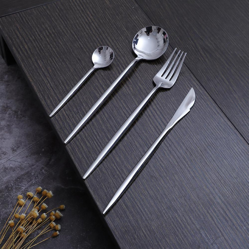 Silver Cutlery Set (16 Piece Cutlery Set) - Fansee Australia