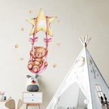 Swinging On The Star and Moon Wall Decals - Fansee Australia