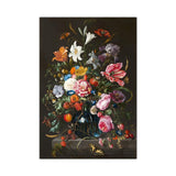 Vintage Flowers Vase Wall Art Canvas Prints (70x90cm) - Fansee Australia