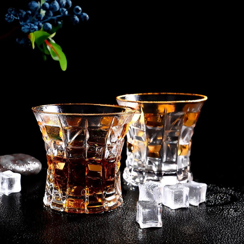 Whiskey Glasses - King (Whiskey Tumbler & Decanter Set) - Fansee Australia
