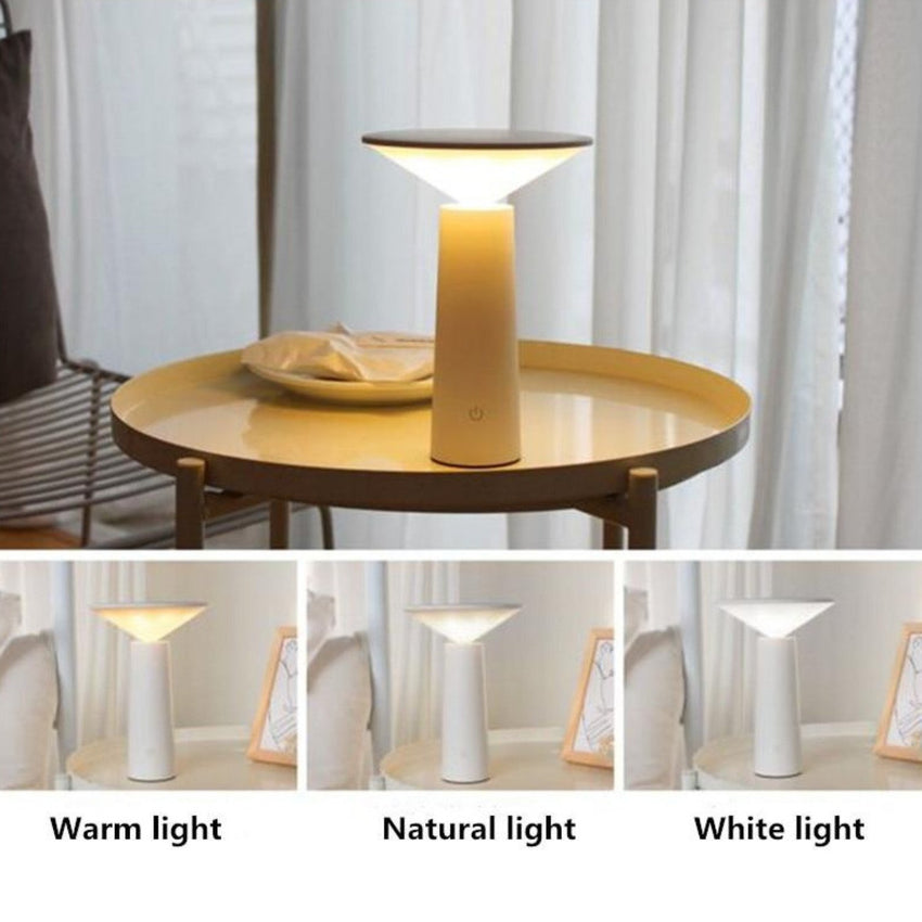 White LED USB Dimmable Table Lamp - Fansee Australia